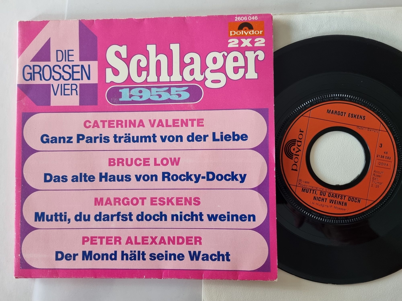 Caterina Valente/ Bruce Low - Das alte Haus von Rocky-Docky u.a. 2 x 7'' Vinyl