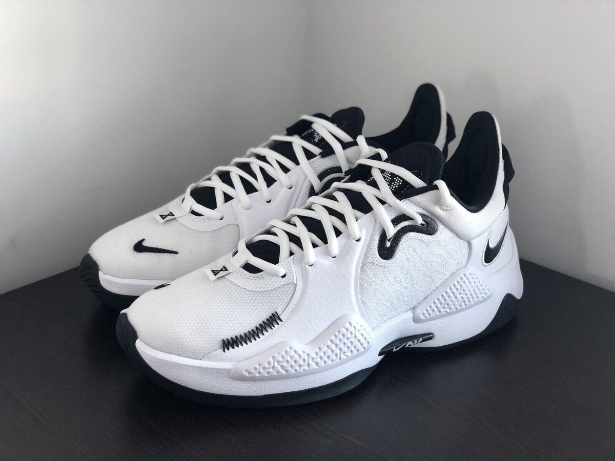 Nike PG 5 TB Promo White Black Oreo Tuxedo Paul George DM5045-100