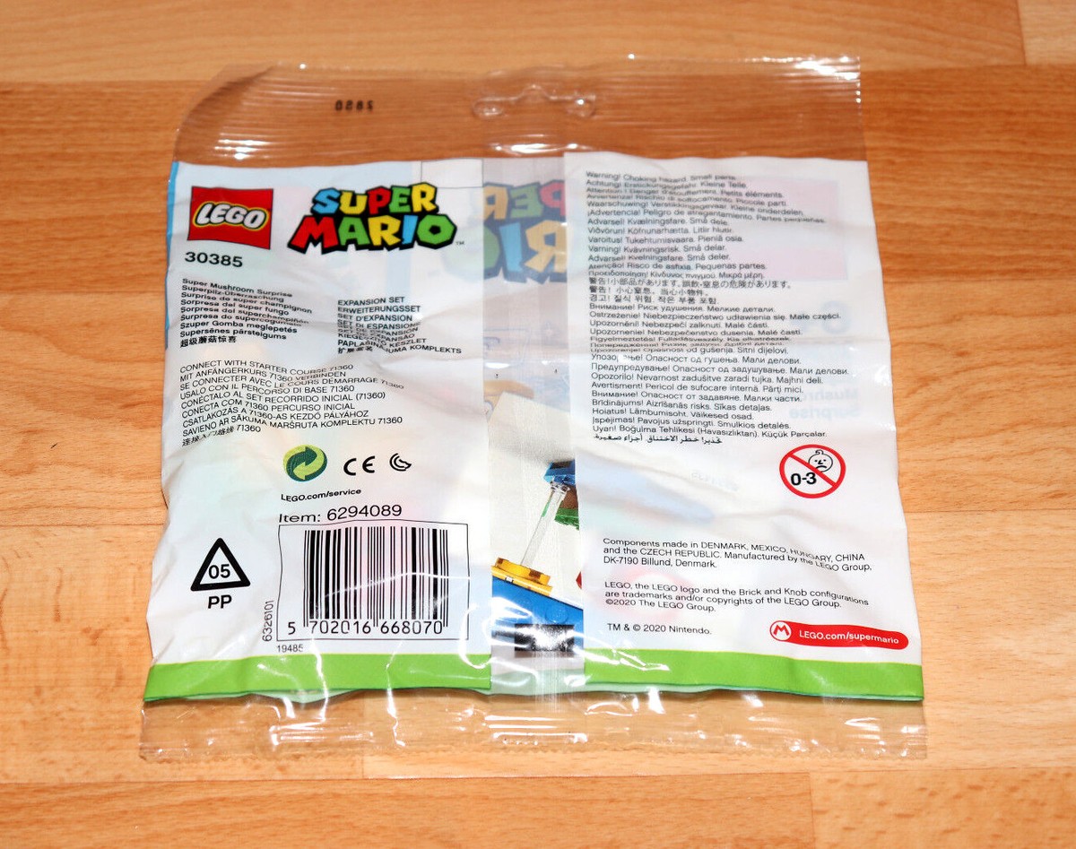 Lego X Super Mario Super Mushroom Surprise Expansion Set Lego