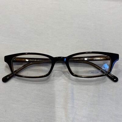 Oliver Peoples Zuko Eyeglasses Prescription Unisex Oliver Peoples Zuko CBK Black Eyeglasses Frames 50-19 143  main image 3