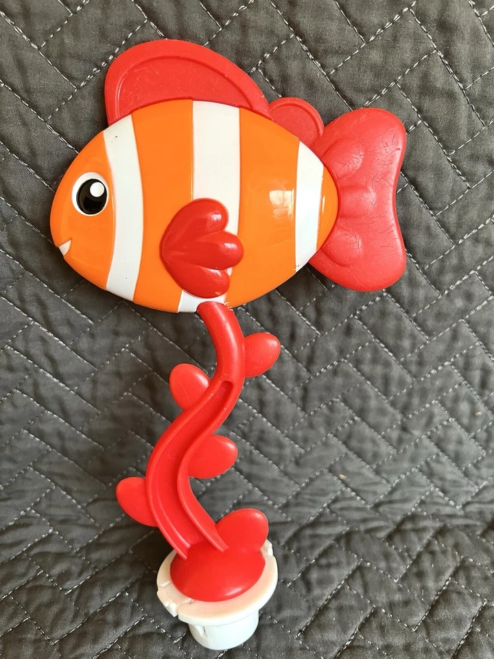 Baby Einstein Ritmo de Arrecife Exersaucer Naranja Payaso Pez Juguete Repuesto LEER Foto 2 de 4