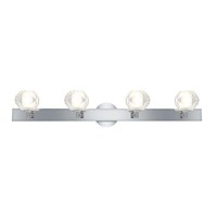 Access Lighting 23912-ch/fcl Glas_e Modern Bathroom Light In Chrome Access Lighting 23912-ch/fcl Glas_e Modern Bathroom Light In Chrome