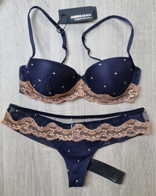 Andres Sarda 90B FR 75B EU 34B UK and US String Set Gr. 38 Neu