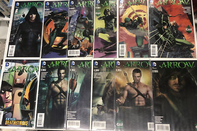 Arrow  (2013) #1-12 (VF/NM) Set DC Comics Sandoval
