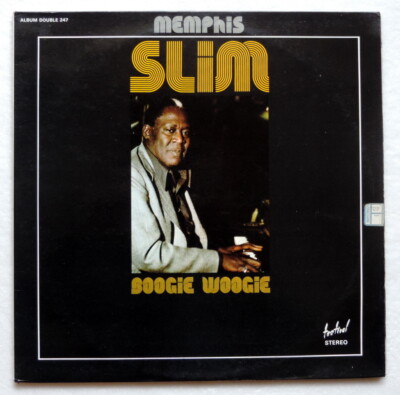 BLUES, PIANO, BOOGIE WOOGIE // MEMPHIS SLIM Boogie Woogie 33T - 2 x LP (FR)  