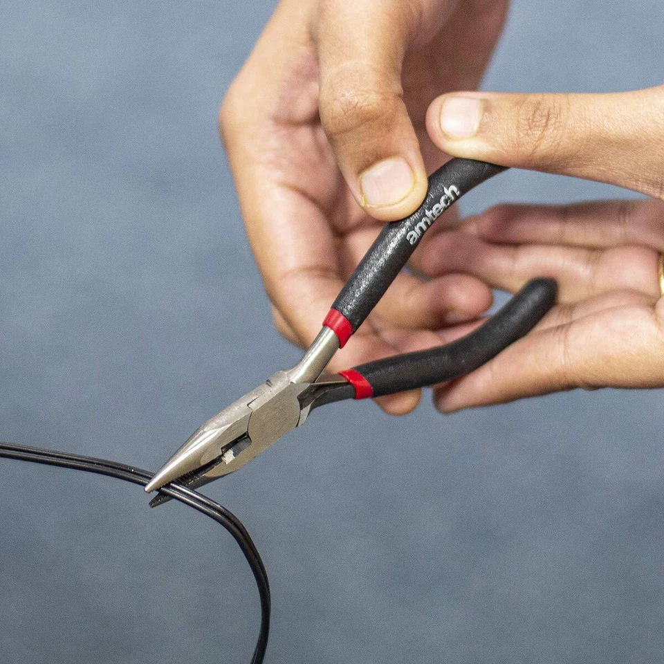 mini Long Nose Plier mit Spring B3186 - Bild 2 von 4