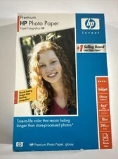 HP Premium GLOSSY 4X6 Ink Jet Picture Photo Paper 60 SHEETS 10mil , Glossy