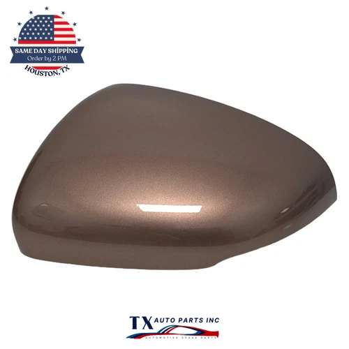 Driver Side Mirror Cover For 2018-2024 Mercedes A / CLA Rose Gold Metallic