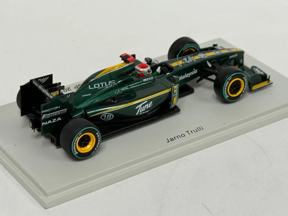 1/43 Spark F1 Lotus T127 car #18 from the 2010 Monte Carlo Grand Prix S3008 JP58 - Image 3 of 4