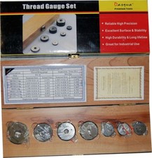 Dasqua Thread Gauge Set (Ring Gauge) M3-M12 NO GO (Ref: 63113203) BARGAIN PRICE!