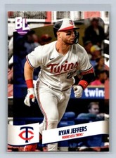 2024 Topps Big League Baseball Card #141 Ryan Jeffers Minnesota Twins (A)