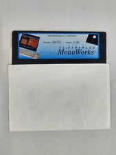 Vintage 1987 PC DYNAMICS Menu Works Version 2.0 Diskette Software Disk 000721