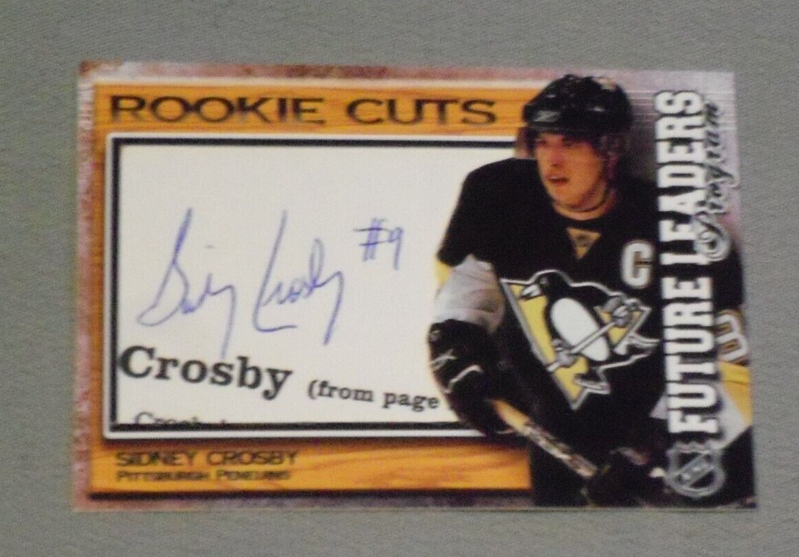 Sidney Crosby Autographed Memorabilia | Signed Photo, Jersey, Collectibles & Merchandise