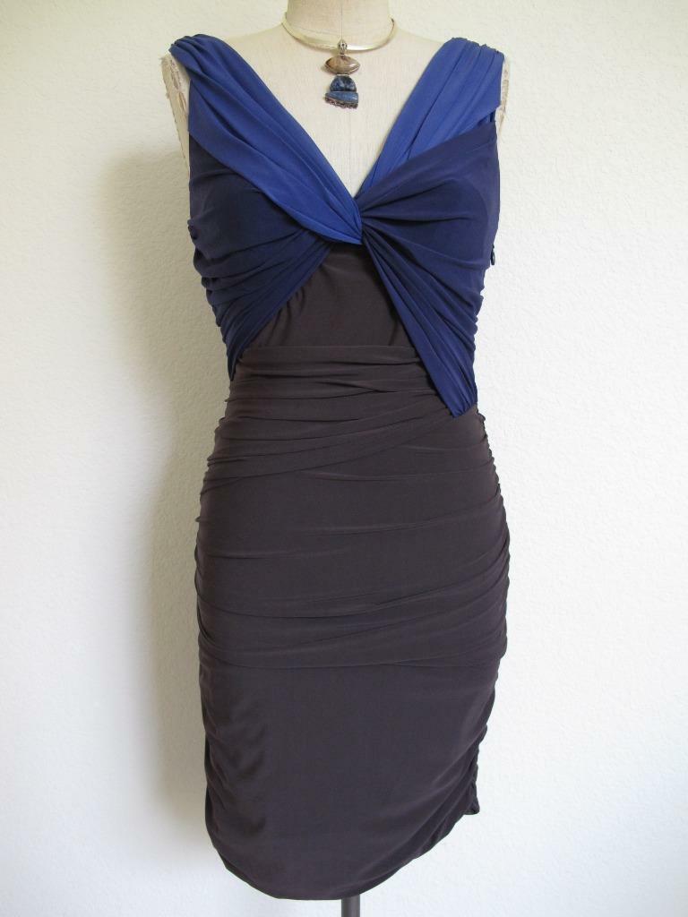 halston heritage dress blue Halston Heritage MEC161757C Dress main image 1