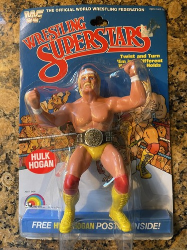 1985 WWF LJN TOYS HULK HOGAN ACTION FIGURE MINT ON...