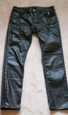 Cream Bibiana Coated Jeans Lederoptik Gr. 29