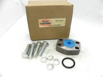 NEW! Flat Socket Weld Pipe 4-Bolt Flange Anchor Fluid Power W6-12-12U&M10 (FR)