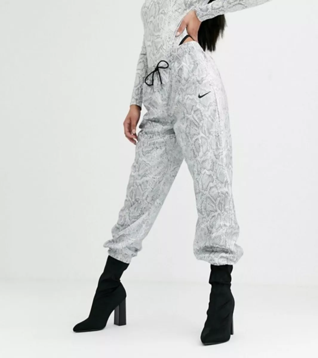 Women Track Pants Print Windbreaker Joggers Ankles | eBay