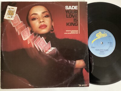 Sade, your love is king, 12” 45 SINGLE VINYL A1 B2 smooth operator