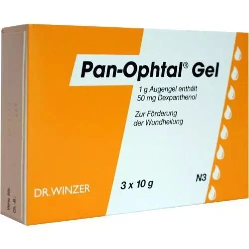 DR. WINZER PHARMA GMBH PAN OPHTAL Gel 3X10 g PZN 2003563