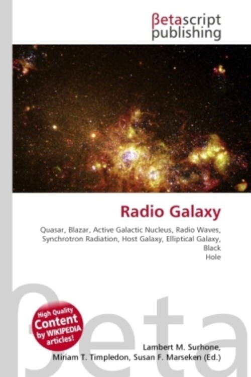 Thumbnail - Lambert M. Surhone (u. A.) | Radio Galaxy | Taschenbuch | Englisch