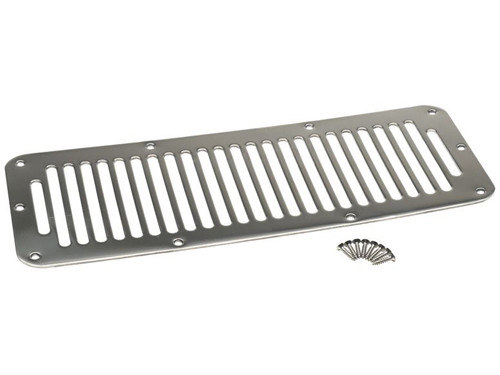 Grille aération capot moteur inox pour Jeep CJ7 YJ accessoires carrosserie