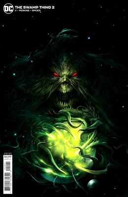 THE SWAMP THING #2 FRANCESCO MATTINA CARD STOCK VARIANT 2021 DC COMICS NM