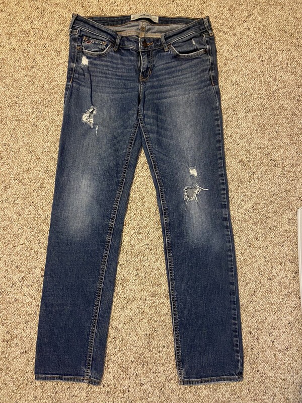 Womens Hollister 9R Low Rise Jeans Preowned