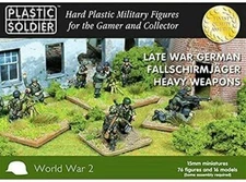 Plastic Soldier Company 15mm GERMAN FALLSHIRMJAEGER HEAVY WEAPONS New