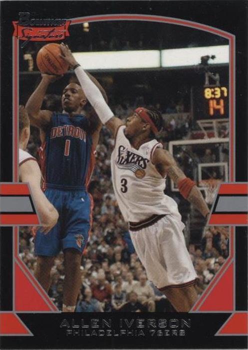 2003-04 Bowman Signature - Allen Iverson #3 - 1 of 2