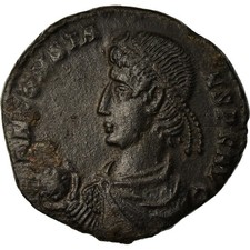 [#861804] Moneta, Constans, Maiorina, 348-350, Aquileia, SPL-, Bronzo, RIC:103
