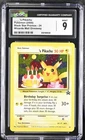 CGC 9 MINT Birthday ____'s Pikachu 2000 Black Star Promos 24 Holo Pokemon Card