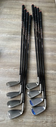 ⛳️ Taylormade M6 Iron Set 5-SW Fujikura Atmos 5-A Flex Senior Taylor Made - Picture 8 of 14