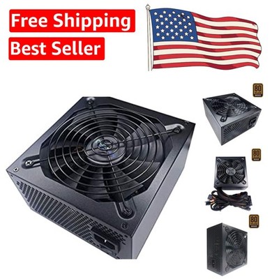 High-Performance 600W Jupiter Series Power Supply - Quiet Cooling Fan Built-in