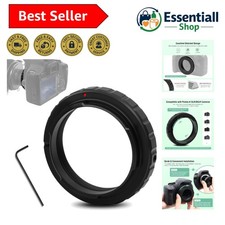 M42 T2 T Ring Telescope Photo Adapter for Astrophotography, Metal Telescope C...