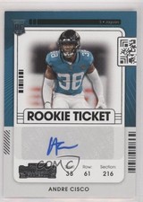 2021 Panini Contenders Rookie Ticket Andre Cisco #177 Auto 0q3r