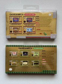 NEW Nintendo Game and Watch  The Legend of Zelda + Super Mario Bros