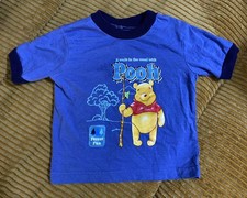 Vintage 90s Winnie The Pooh Shirt Toddler Size 3T A walk in the wood with Pooh