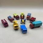Vintage Matchbox Lesney Assorted Work Trucks Lot Of (10) England