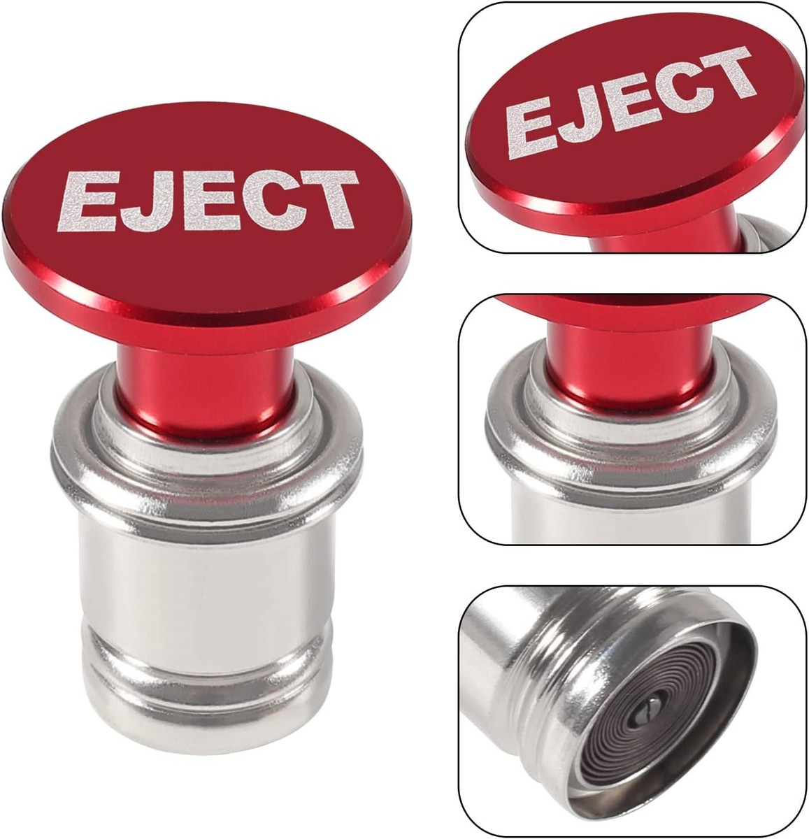 eject button cigarette lighter Car Cigarette Lighter Eject Button 12V Accessory Push Button Fits Most  Vehicles