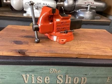 Restored Vintage Reed 23 Bench Vise  3 In Jaws 15 Lbs USA
