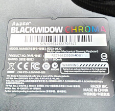 Razer BlackWidow Chroma Mechanical Wired Illu...