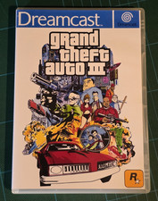 Sega Dreamcast Grand Theft Auto 3 Region Free English