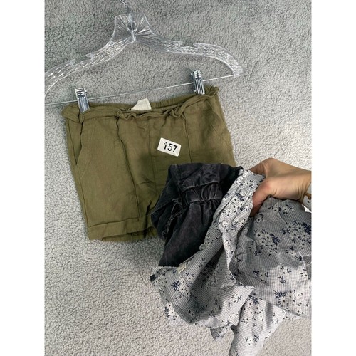 Hayden Romper LOT Girls Large 9/10 3 Piece Set Jumper Shorts Shirt Multicolor - Picture 19 of 19
