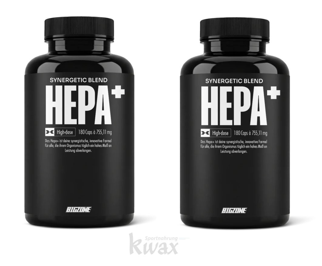 (EUR 256,77/kg) Big Zone - Hepa+ - 180 Kapseln - Bild 2
