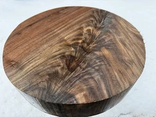 High Figured BLACK WALNUT Rootstock  TURNING LATHE 12 X3” #04