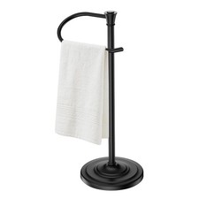 Bath Hand Towel Holder Stand,Stainless Steel 16 Inch Free Standing Towel Rack...