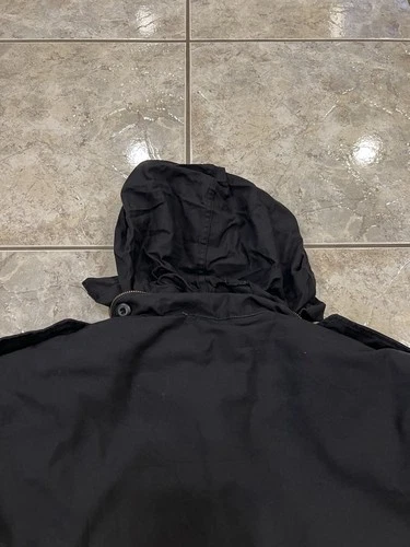 Rothco M-65 Field Jacket Mens XL Black Military Hooded Quilted Liner EXCELLENT image 9