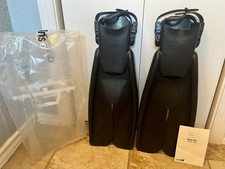 Apollo Bio-Fin Pro Open Heel Scuba Split Fins Size MS Black