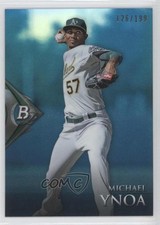 2014 Bowman Platinum Chrome Prospects Sapphire 126/199 Michael Ynoa #BPCP59 0a1